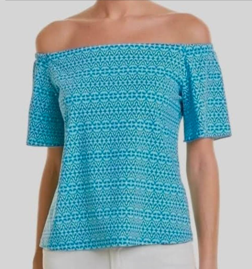J. McLaughlin Catalina Cloth Off The Shoulder Top